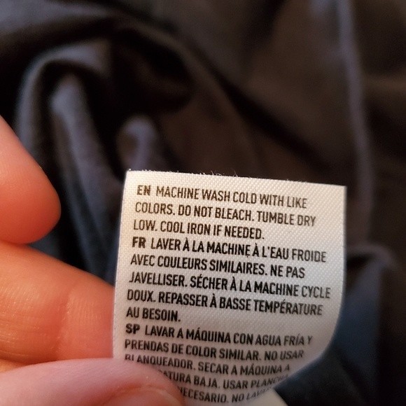 Navy Blue American Eagle Cowl Neck Top - Picture 15 of 15